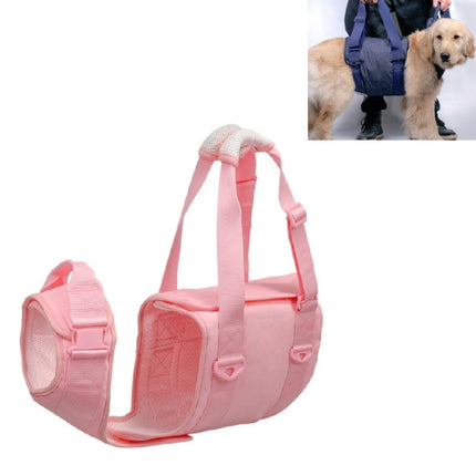 Pet Leash Senior Dogs Walking Aids Chest Harness, Size: XS(Pink)-garmade.com