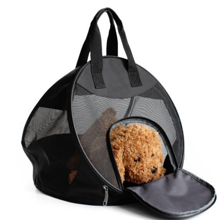 Multifunctional Folding Pet Handbag Portable Outing Package Pet Supplies(Black)-garmade.com
