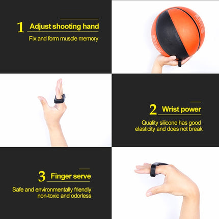 Silicone Shot Lock Basketball Ball Shooting Trainer Training Accessories-garmade.com