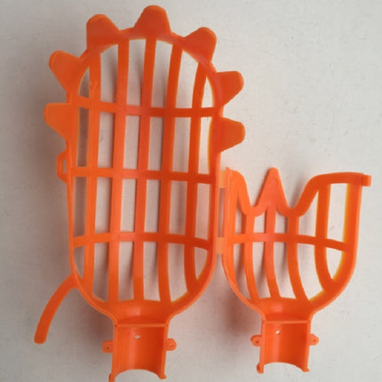 Plum Date Apricot Pick Fruit Plastic Tool(Orange)-garmade.com