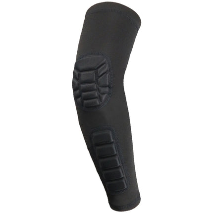 Basketball Sleeve Cellular Anti-collision Anti-slip Compression Elbow Protective Gear, Size:M(Black)-garmade.com