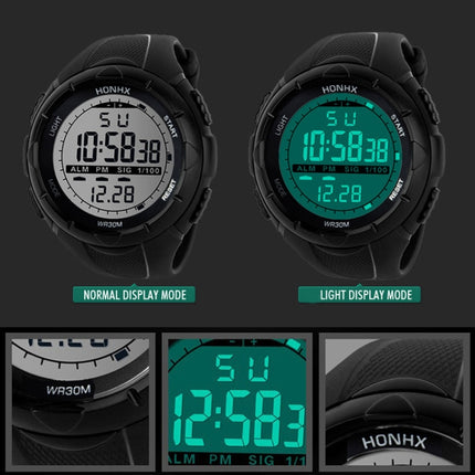 Sports Watch Men Analog Digital Military Silicone Army Sport LED Horloges Wrist Watches Men-garmade.com