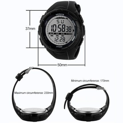 Sports Watch Men Analog Digital Military Silicone Army Sport LED Horloges Wrist Watches Men-garmade.com