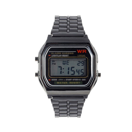 Unisex Sports Watches LED Digital Waterproof Quartz WristWatch(Black)-garmade.com