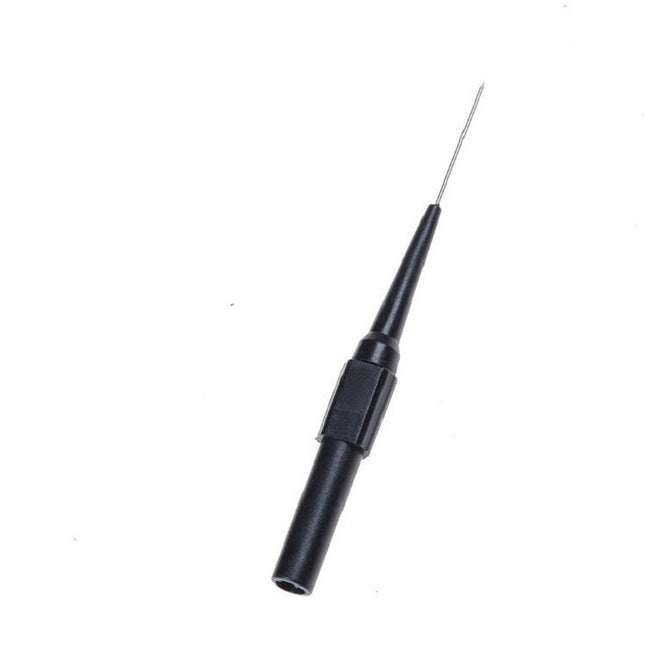 30V Multimeter Test Pen Test Probe Long and Thin Tip Probe Banana Jack Pin Auto Car Repair Accessories Tool(Black)-garmade.com