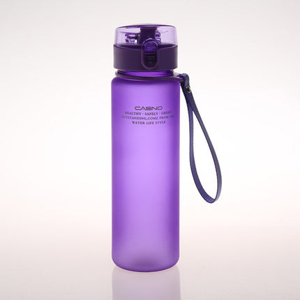 Leak-proof Sports Water Bottle Tour Hiking Portable Bottles(violet)-garmade.com