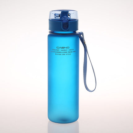 Leak-proof Sports Water Bottle Tour Hiking Portable Bottles(Sky blue)-garmade.com