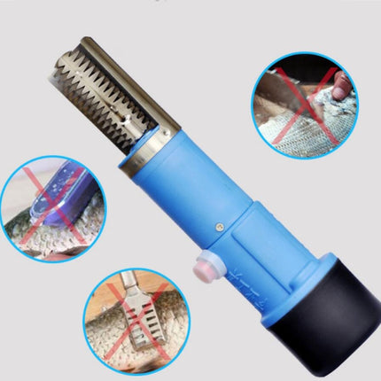Waterproof Electric Rechargeable Handheld Scraping Fish Tool 220V / 110V, Size:1 Battery 1 Charger-garmade.com