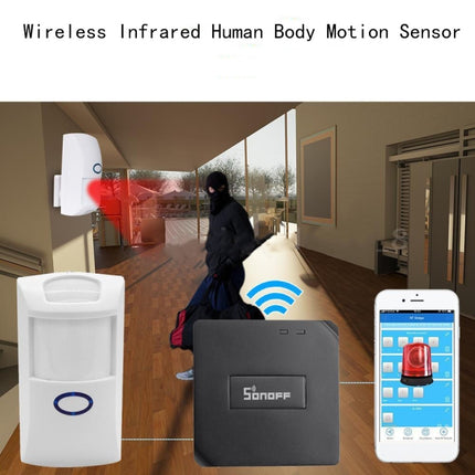 CT60 PIR2 Wireless Infrared Detector Human Body Motion Sensor Wall-Mounted for Smart Home Security Alarm Smart Remote-garmade.com