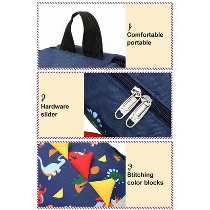 Backpack Cute Cartoon Dinosaur School Bags for Children(Pink)-garmade.com