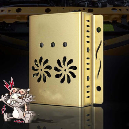 Multifunctional Ultrasonic Rodent Control Device for Automobile(Gold)-garmade.com