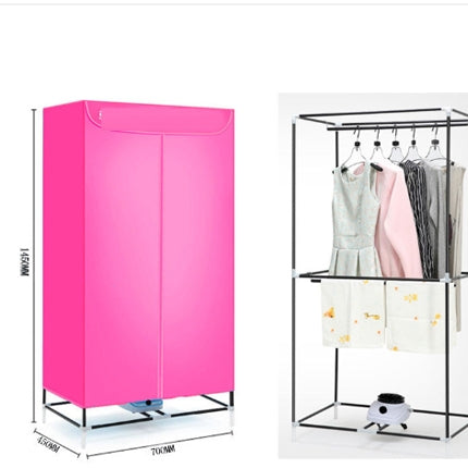 BO-07 Clothes Dryer Household Baby Clothes Sterilization Clothes Dryer Wardrobe Warm Wind Maximum Load 15KG-garmade.com