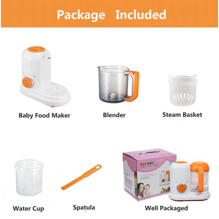 Food Supplement Cooking Mixing One Multifunctional Electric Mini Baby Food Cooking Machine-garmade.com