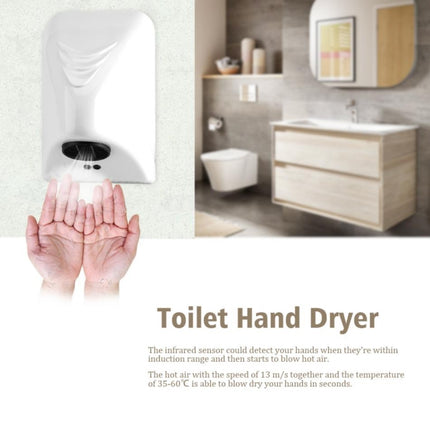 Household Hotel Bathroom Automatic Induction Hands Drying Device-garmade.com