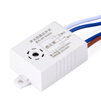 MR-SK50A LED Sound and Light Control Switch Energy-saving Sensor-garmade.com