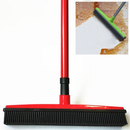Pet Carpet Hair Removal Broom Scraping Dust-free Hand-washing Mop Rubber Floor Brush-garmade.com