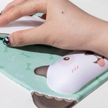 Cartoon Silicone Wristband Mouse Pad(Dog)-garmade.com