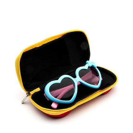 Car Shape EVA Glasses Case Children Portable Drop Resistant Glasses Case, Random Colors Delivery-garmade.com
