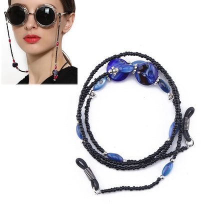 Vintage Sunglasses Antiskid Chain Wild Glasses Chain(Blue)-garmade.com