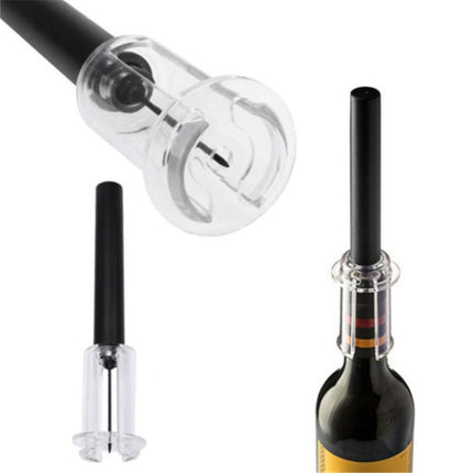 2 PCS Red Wine Opener Air Pressure Cork Popper Bottle Pumps-garmade.com