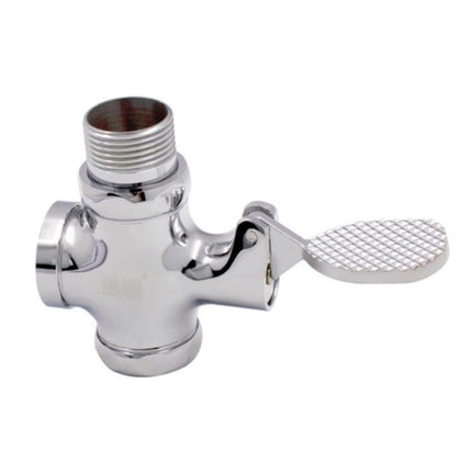 1 Inch Stool Flushing Valve Foot Pedal Urinal Delay Valve Squatting Toilet Flushing Valve, Style:Alloy Small-garmade.com