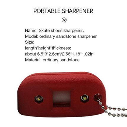 Portable Sander Knife Sharpener for Skate Shoes(Red)-garmade.com