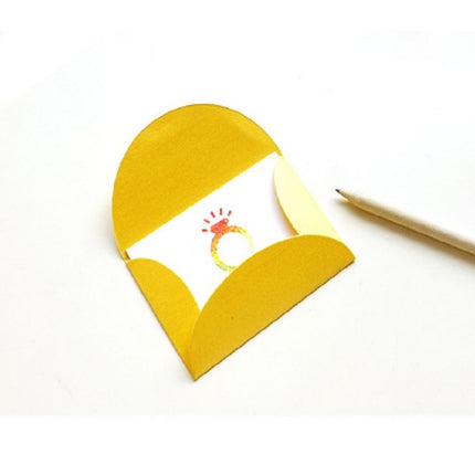 10 PCS Retro Chinese Style Romantic Mini Pearlescent Paper Envelopes Random Color Delivery-garmade.com