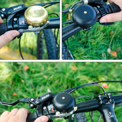 Bicycle Retro Brass Bell Clear Voice(Black)-garmade.com
