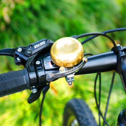 Bicycle Retro Brass Bell Clear Voice(Golden)-garmade.com