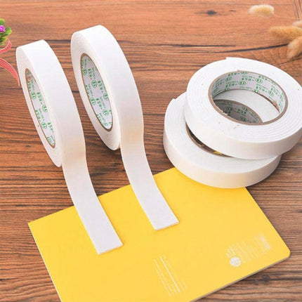 10 PCS Super Strong Double Faced Adhesive Tape Foam Double Sided Tape Self Adhesive Pad For Mounting Fixing Pad Sticky, Length:3m(36mm)-garmade.com