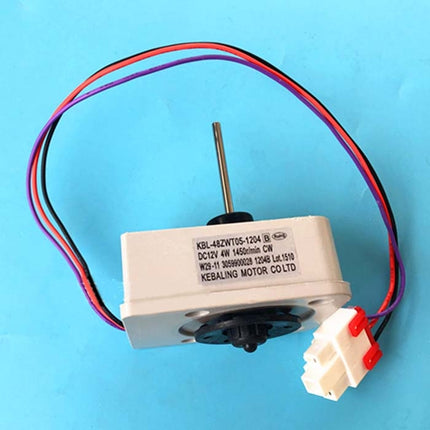 Refrigerator Fan Motor Parts for TCL Omar KBL-48ZWT05-1204 DC12V 4W 1450r/min CW W29-11 3059900028 1204B-garmade.com