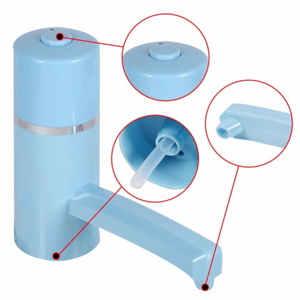 Water Dispenser Wireless Electric Water Bottle Pump Dispenser(Blue)-garmade.com