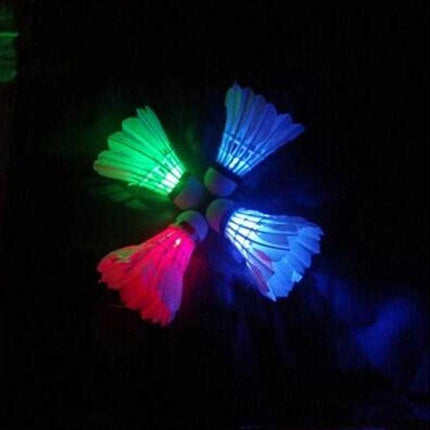 4 in 1 LED Goose Feather Material LED Light Durable Badminton-garmade.com