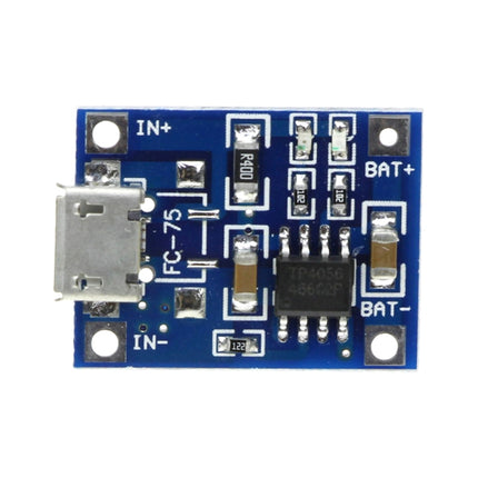 5 PCS TP4056 Charging Board Module Micro USB Interface Microphone USB for 1A Lithium Battery-garmade.com