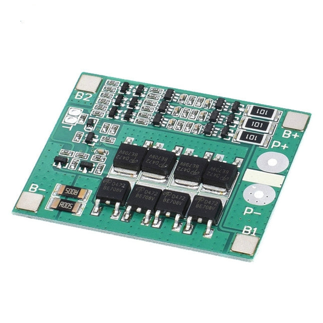 25A 11.1V-12.6V Over-Current Over-Charge Protection Board with Equalization for 18650 Lithium Battery 3 String 12V 25A-garmade.com