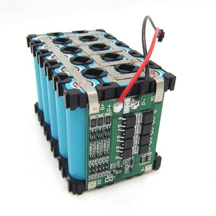 25A 11.1V-12.6V Over-Current Over-Charge Protection Board with Equalization for 18650 Lithium Battery 3 String 12V 25A-garmade.com
