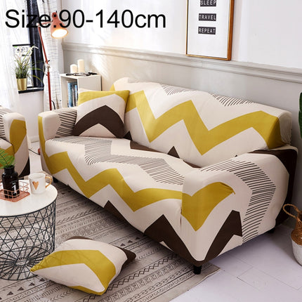 Sofa Covers all-inclusive Slip-resistant Sectional Elastic Full Couch Cover Sofa Cover and Pillow Case, Specification:Single Seat+2 pcs Pillow Case(Simple and Elegant)-garmade.com