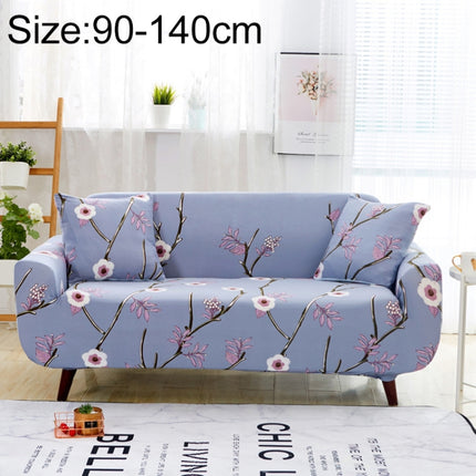 Sofa Covers all-inclusive Slip-resistant Sectional Elastic Full Couch Cover Sofa Cover and Pillow Case, Specification:Single Seat+2 pcs Pillow Case(Winter Flower)-garmade.com