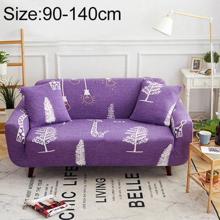 Sofa Covers all-inclusive Slip-resistant Sectional Elastic Full Couch Cover Sofa Cover and Pillow Case, Specification:Single Seat+2 pcs Pillow Case(Special Thinking)-garmade.com
