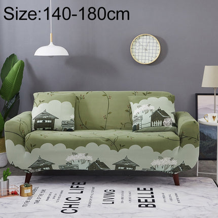 Sofa Covers all-inclusive Slip-resistant Sectional Elastic Full Couch Cover Sofa Cover and Pillow Case, Specification:Two Seat + 2 PCS Pillow Case(Countryside)-garmade.com