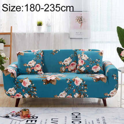 Sofa Covers all-inclusive Slip-resistant Sectional Elastic Full Couch Cover Sofa Cover and Pillow Case, Specification:Three Seat + 2 pcs Pillow Case(Dazzle Colour)-garmade.com