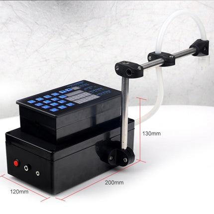 Electrical Liquid Filling Machine Digital Pump Bottled Water Filler, Large Flow Model Flow Rate: 3.5L/min(black)-garmade.com