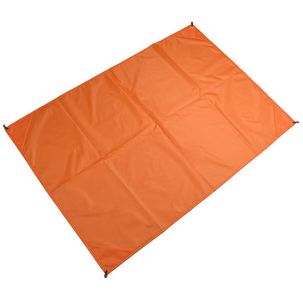 Outdoor Portable Waterproof Picnic Camping Mats Beach Blanket Mattress Mat 100cm*140cm(Orange)-garmade.com