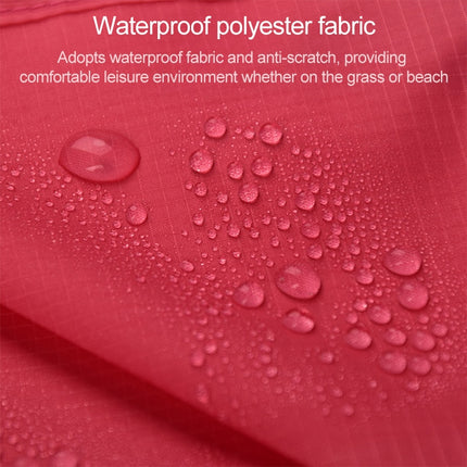 Outdoor Portable Waterproof Picnic Camping Mats Beach Blanket Mattress Mat 150cm*140cm(Rose Red)-garmade.com