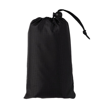 Outdoor Portable Waterproof Picnic Camping Mats Beach Blanket Mattress Mat 150cm*140cm(Black)-garmade.com