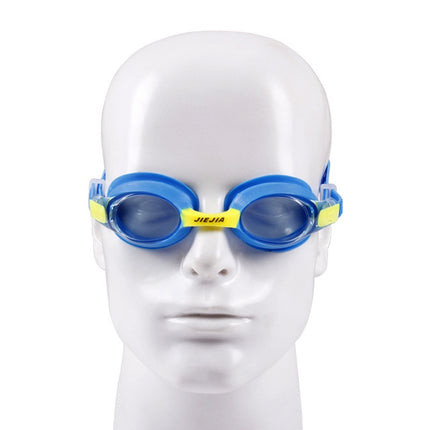 JIEJIA J2670 Silicone Swimming Goggles for Children(Yellow)-garmade.com