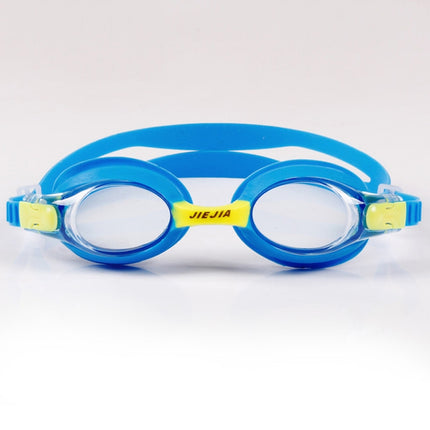 JIEJIA J2670 Silicone Swimming Goggles for Children(Blue)-garmade.com