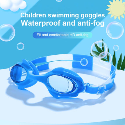 4 in 1 Cartoon Little Crab Waterproof and Anti-fog Silicone Swimming Goggles + Printed Pattern Swimming Cap + Nose Clip Earplugs + Storage Bag Swimming Equipment Set for Children(Pink Crab)-garmade.com