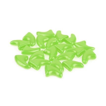 20 PCS Silicone Soft Cat Nail Caps / Cat Paw Claw / Pet Nail Protector/Cat Nail Cover, Size:XS(Green)-garmade.com