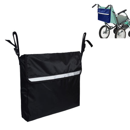 Storage Bag for Wheelchairs Disabled Car Storage Hanging Bag(Black)-garmade.com
